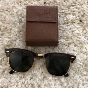 Mint condition Ray Ban Club Masters